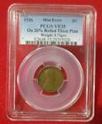 1936 Pcgs Vf35 Thick Planchet     Pattern  Foreign  Error       Lincoln Wheat Cent    