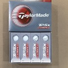 Taylormade Tp5x Stripe White Golf Balls 12-pack 5-piece Distance Alignment