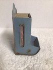 Vintage Tin Litho Match Safe Holder Advertising Lehman Hardware Kidron Ohio