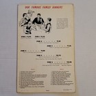 Vintage New Sea Girt Inn Menu Famous 1960s Baltimore Maryland Chinese Restaurant