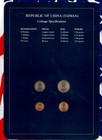 Coin Sets Of All Nations China  taiwan  Unc 1981-1986 10 Yuan 1983