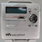 Sony Mz-r909 Silver Portable Minidisc Player Recorder Md Walkman Tested Working
