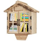 Little Library Box Outdoor Free Library Kit  Double Doors Little Library Box 