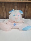 Vintage Fisher Price Puffalump Bear Rattle Nylon Plush Circa 1988 13    Read
