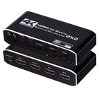 2x2 4k Hdmi Matrix Switcher 2 In 2 Out Hdmi Switch Splitter Video Matrix Adapter