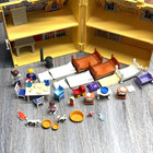 Vtg Playmobil 4145 Take Along Doll House  Figures   Accessories Geobra 2005 J