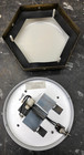 Vintage Boat Brass Cabin Light Bulkhead Light Rare Hex Shape 12v 24v Vetus