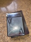 Vintage Art Deco 1940s Lighter Cigarette Case - Silver Metal Engraved Women s