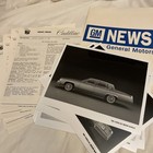 Nos 1981 Cadillac Press Kit  Full Line Up  Eldorado Biarritz 13 Photos  Specs
