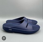 New Oofos   Ooahh Slide Sandal -women s Size 9-navy  Blue- originally  59 