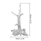 Crystal Ball Stand Sphere Display Stand For 40 To 60mm Balls Tree Shape Silver