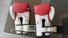Title Boxing Gel World Bag Gloves - Red And White