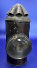 Antique 1880s Police Lantern With Bulls Eye Magnifying Lens