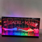 Theatre Of Magic Pinball Topper Acrylic Led Rgb Topper For Pinball Machine