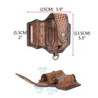 Tourbon 4-in-1 Leather Multitool Belt Holster For Flashlight edc pen Sheath Gift