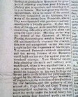 Capture Of Pensacola Spanish West Florida Andrew Jackson Seminoles1814 Newspaper