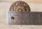 Lot 4 Vintage Antique Victorian Ornate Door Knobs Bronze Brass Metal