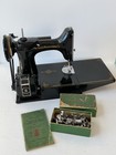 Vintage Singer Featherweight 221-1 Sewing Machine     Original Case  Manual   Acce