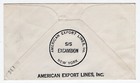 Us Palestine 1938 Paquebot Post At Jaffa Port 3 April 1938 On American Export