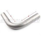 Us Stock 2  Inch 409 Stainless Steel Mandrel Bend 90 Degree Exhaust Elbow Pipe