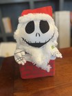 Nightmare Before Christmas Animated Santa Jack Skellington Plush Chimney