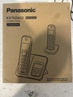 Panasonic Kx-tgd832 Cordless Phone System 2 Handsets Black Answering Machine