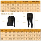 Men Long Johns Thermal Underwear Breathable Comfortable Base Layer Keep Warm Set