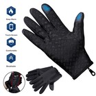 Mens Winter Warm Windproof Waterproof Fleece Lined Thermal Touch Screen Gloves