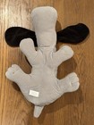 Pound Puppies Gray   Brown 1985 Tonka 18  Plush Stuffed Puppy Vintage Dog Animal