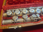 W t  Armstrong Flute In Case Vintage Antique Early 1900s Musical Instrument