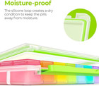 Weekly Pill Organizer 3 Times A Day 7 Day Daily Use Vitamins Holder Portable Box