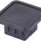 Trailer Hitch Cover  2 Inch Tow Receiver Tube Plug Cap  2  Black Hitch Ball Inse