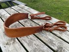Amish Made Western Tripping Breast Collar Heavy Duty Skirting Leather