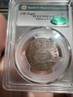 1787 Fugio 8-x Pcgs Ms 63 Rb Cac  Top Pop Rare Variety  Only One Cac  Gorgeous 