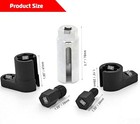 Abigail 5 Pcs Automotive O2 Oxygen Sensor Socket Offset 02 Sensor Wrench Remover