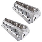 2x Complete Aluminum Cylinder Heads Sbf For Ford 289 302 351 64cc 2 02 1 6 In