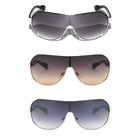 Sunglasses For Men Women Khan Fashion Designer One Piece Aviator Shades