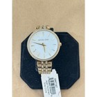 Michael Kors Anabeth Mk7167 Ladies Gold Tone Watch With White Dial