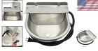 Durable Heated Water Bowl For Pets - 304 Stainless Steel  Easy Clean Design
