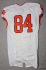 Clemson Tigers Football Jersey Mens 44 L White Game Worn Team Issued Nike  84