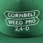 Cornbelt Weed Pro Snapback Trucker Mesh Hat Cap Usa Green Vintage 