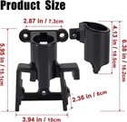 Glad Hand Holder  Gladhand Bracket And Plug For Semi Truck  Air Brake Coiled