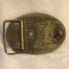 Rare Vntg Us Border Patrol Belt Buckle 50 Year Anniversary 1924-1974 Solid Brass