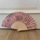 Brand New Christian Dior Dioriviera Folding Fan Pink Limited Edition Novelty