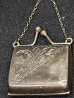 Antique Sterling Silver Miniature Purse Unmarked But Acid Tested 10 1 Grams