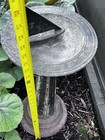 Sundial Nautical Mariners  Garden Antique Old  Or Vintage Sailboat Cast Iron