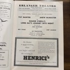 Feb 1958 Erlanger Theatre The Playboard Long Day s Journey Into Night Mc Master