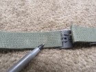 Us Vietnam Era M1 Helmet Chinstrap Cotton Webbing Od Green Type 1 Anchor Marked