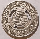 Chicago  Illinois - Chicago Transit Authority Cta Surface System Token Il 150 Z
