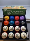 Breaking Balls Periodic Table Billiard Balls Pool Ball Set Chemistry Collectable